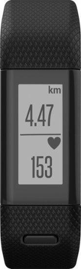 Фітнес-браслет Garmin Vivosmart HR + Regular (Чорний)