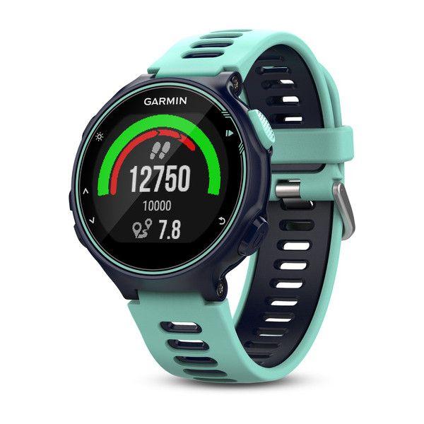 Монітор серцевого ритму Garmin Forerunner 735XT Run Bundle Midnight Blue & Frost Blue