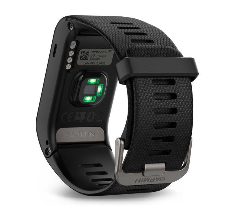 Фітнес-браслет Garmin Vivoactive HR Black Large