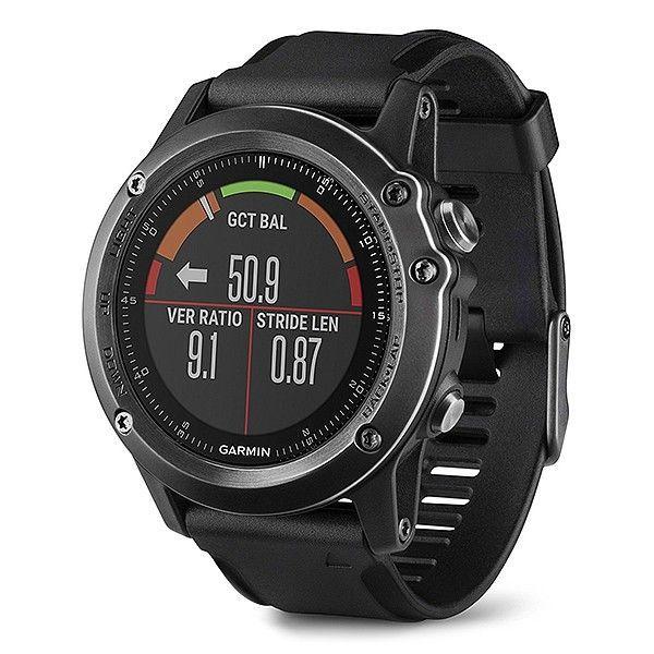 Годинник-навігатор Garmin Fenix 3 HR Sapphire Gray 010-01338-71