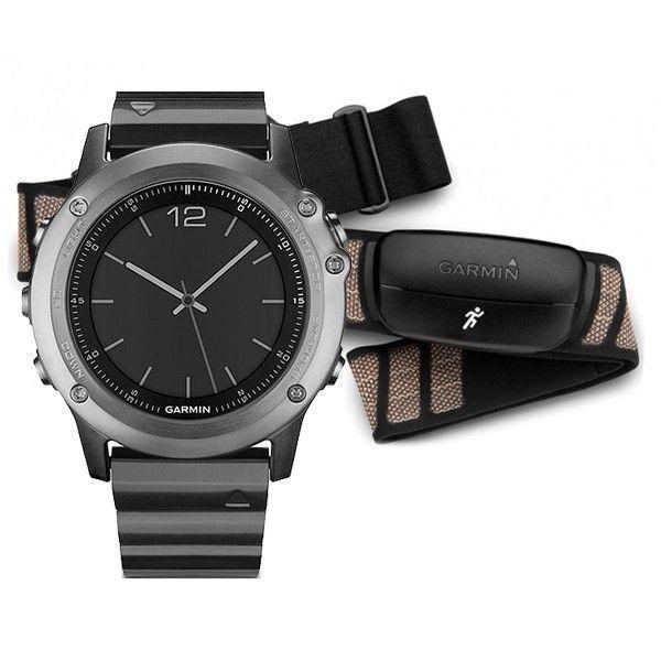 Годинник-навігатор Garmin Fenix 3 Sapphire Performer Bundle 010-01338-26