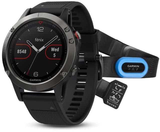 Годинник-навігатор Garmin Fenix 5 Sapphire 010-01688-32
