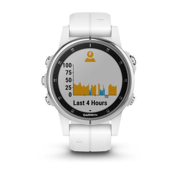 Спортивний годинник Garmin Fenix 5S Plus Sapphire White 010-01987-01