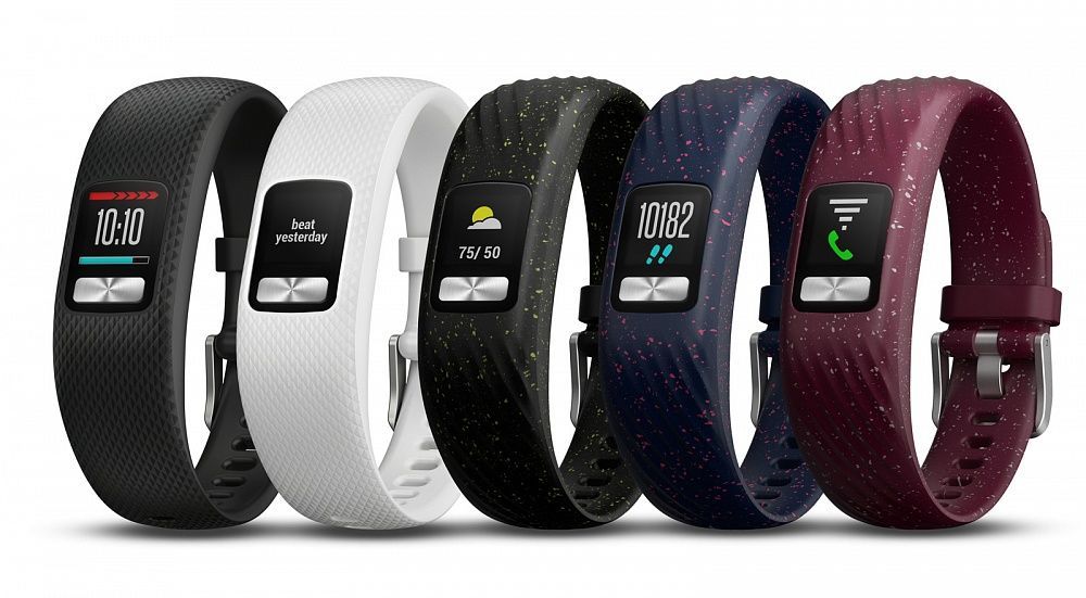 Фітнес браслет Garmin vivofit 4 Black Small/Medium 010-01847-10