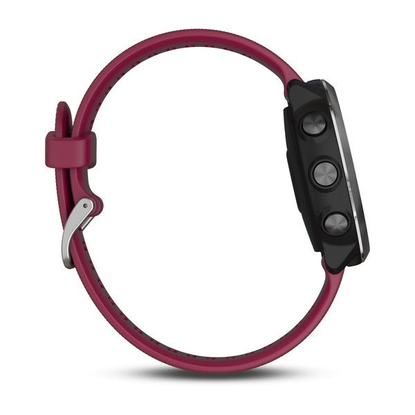 Смарт-годинник Garmin Forerunner 645 Music з вишневим ремінцем 010-01863-31