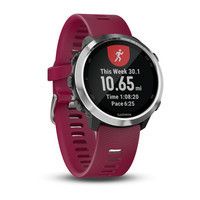 Смарт-годинник Garmin Forerunner 645 Music з вишневим ремінцем 010-01863-31