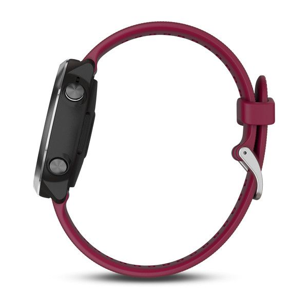 Смарт-годинник Garmin Forerunner 645 Music з вишневим ремінцем 010-01863-31
