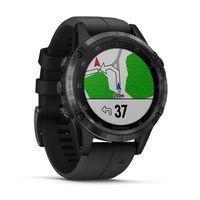 Мультиспортивний спортивний годинник Garmin Fenix 5 Plus Sapphire BLACK WITH BLACK BAND 010-01988-01