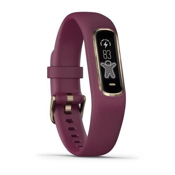 Фітнес-браслет Garmin Vivosmart 4 Merlot Rose Gold SM 010-01995-21