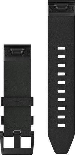 Ремінець Garmin Fenix 5 Plus 22mm QuickFit Black Leather Band 010-12740-01