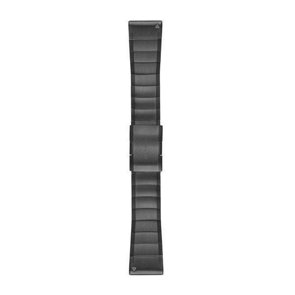 Ремінець Garmin для Fenix 5 22mm QuickFit Slate Grey Stainless Steel Band 010-12496-06