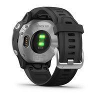 Спортивний годинник Garmin Fenix 6S Silver with Black Band 010-02159-01