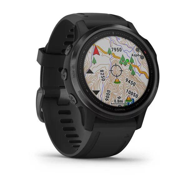 Спортивний годинник Garmin Fenix 6S Pro Black with Black Band 010-02159-14