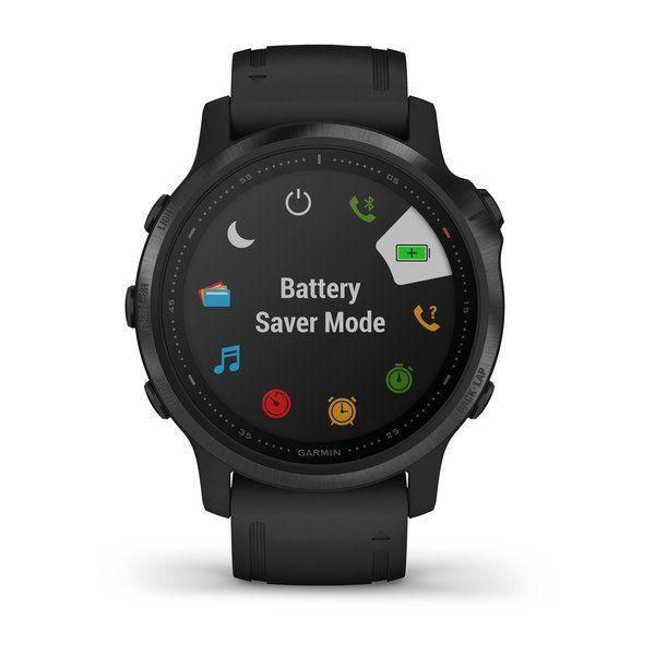 Спортивний годинник Garmin Fenix 6S Pro Black with Black Band 010-02159-14