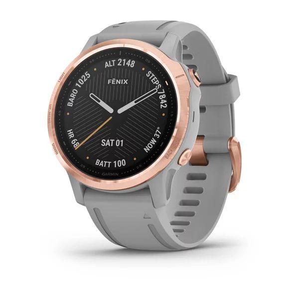 Спортивний годинник Garmin Fenix 6S Rose Gold-tone with Powder Gray Band 010-02159-21