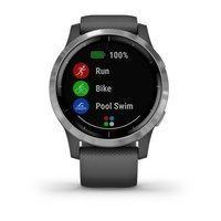 Годинник для фітнесу Garmin vivoactive 4 Shadow Grey Silver 010-02174-03