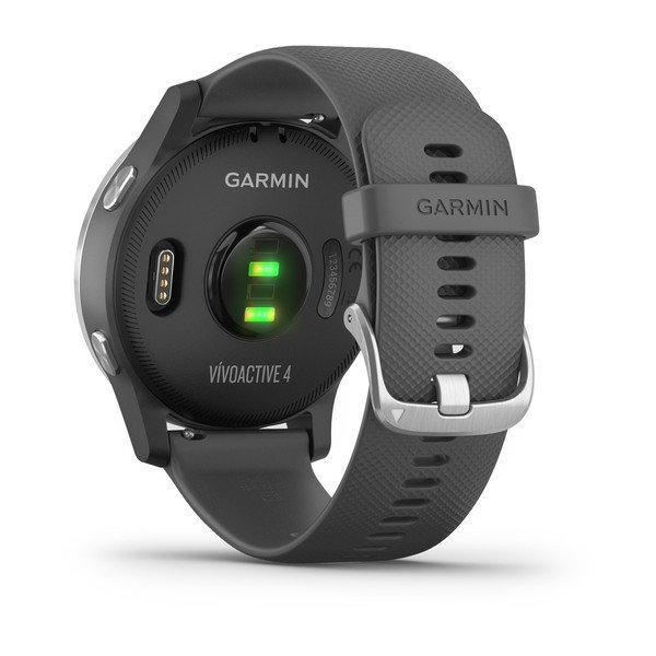 Годинник для фітнесу Garmin vivoactive 4 Shadow Grey Silver 010-02174-03