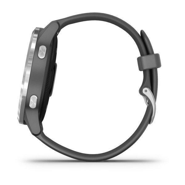 Годинник для фітнесу Garmin vivoactive 4 Shadow Grey Silver 010-02174-03