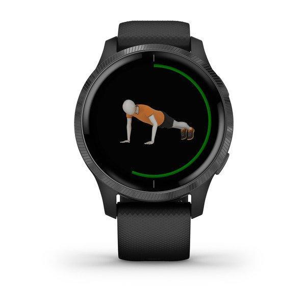 Спортивний годинник Garmin VENU Black Slate 010-02173-13