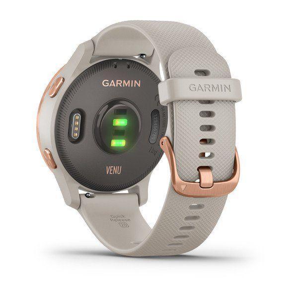 Спортивний годинник Garmin VENU Light Sand Rose Gold 010-02173-23