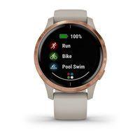 Спортивний годинник Garmin VENU Light Sand Rose Gold 010-02173-23