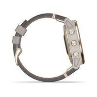 Спортивний годинник Garmin Fenix 6S Light Gold-tone with Shale Gray Leather Band 010-02159-40