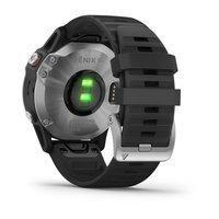 Спортивний годинник Garmin Fenix 6 Silver with Black Band 010-02158-00