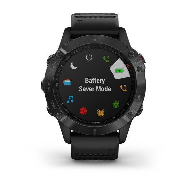 Спортивний годинник Garmin Fenix 6 Pro Black with Black Band 010-02158-02