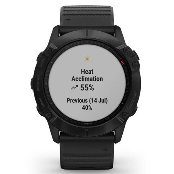 Спортивний годинник Garmin Fenix 6X Pro та Sapphire editions Black with Black Band 010-02157-01
