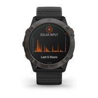 Спортивний годинник Garmin Fenix 6X Pro Solar Titanium Carbon Gray DLC 010-02157-21