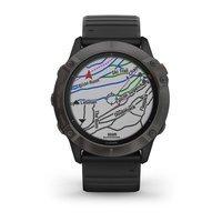 Спортивний годинник Garmin Fenix 6X Pro Solar Titanium Carbon Gray DLC 010-02157-21