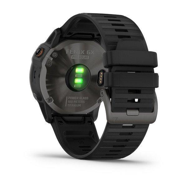 Спортивний годинник Garmin Fenix 6X Pro Solar Titanium Carbon Gray DLC 010-02157-21