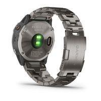 Спортивний годинник Garmin Fenix 6X Pro - Titanium with Vented Titanium Bracelet 010-02157-24