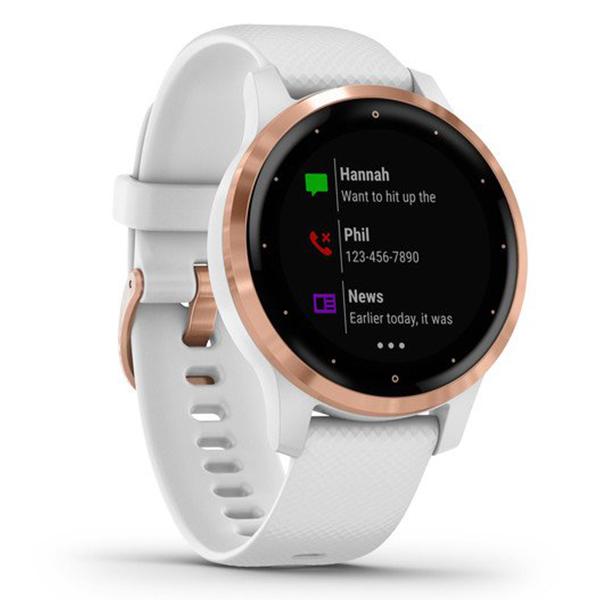 Фітнес годинник Garmin vivoactive 4S White-Rose Gold 010-02172-23