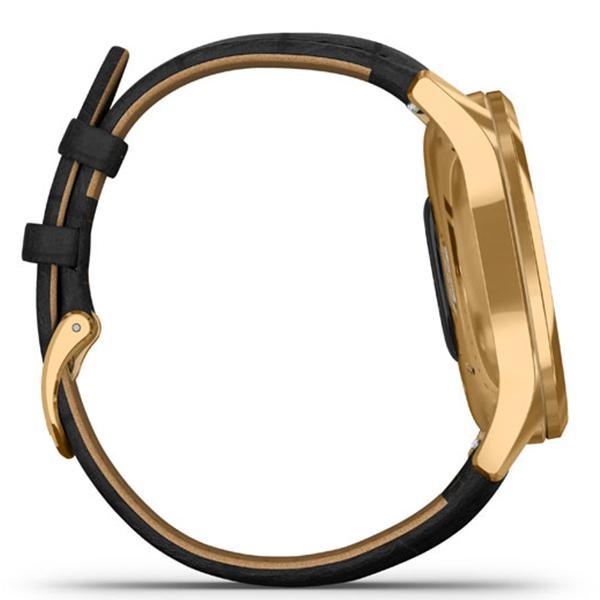 Фітнес годинник Garmin vivomove Luxe Pure Gold-Black 010-02241-22