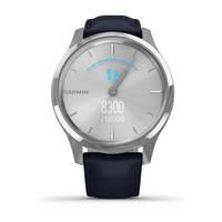 Фітнес годинник Garmin vivomove Luxe Silver-Blue 010-02241-20