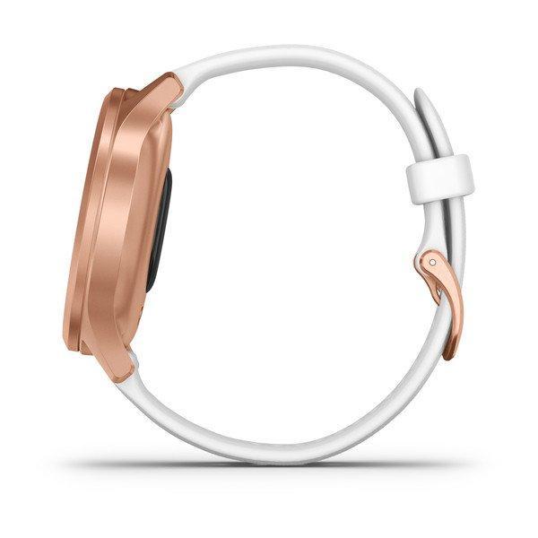 Годинник для фітнесу Garmin vivomove Style Rose Gold-White 010-02240-20