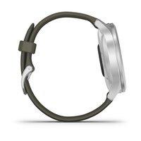 Фітнес годинник Garmin vivomove Style Silver-Moss Green 010-02240-21