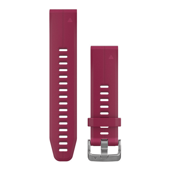 Ремінець Garmin Fenix 5S Plus 20mm QuickFit Cerise Silicone Band 010-12739-05
