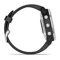 Спортивний годинник Garmin Fenix 6S Solar Silver Black Band 010-02409-00