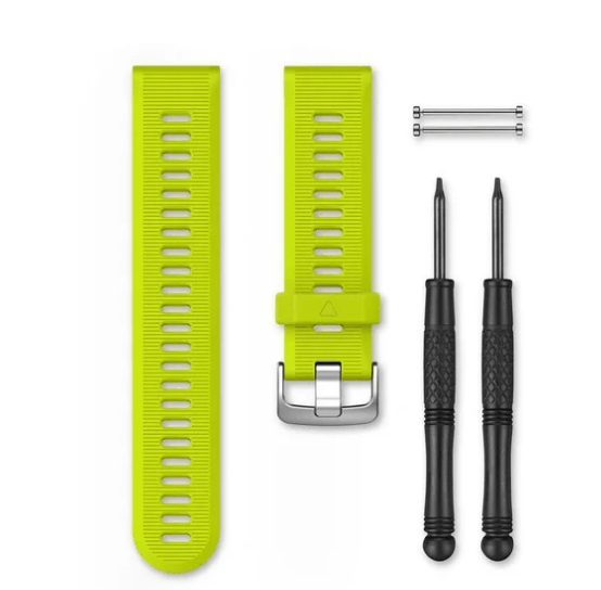 Силіконовий ремінець для Garmin Forerunner 35 Limelight S00-00678-00