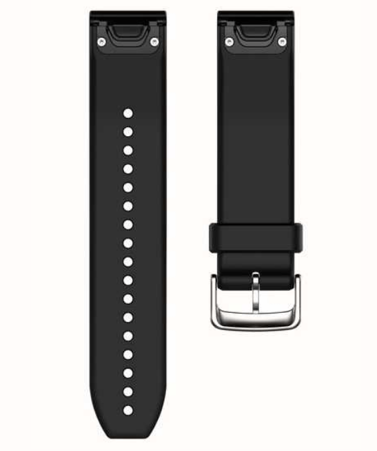 Ремінець Garmin Approach S60 QuickFit 22 мм силікон чорний 010-12739-04