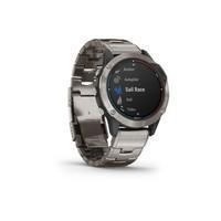 Морський годинник для спорту Garmin Quatix 6 Titanium Saphhire with Titanium Band 010-02158-95