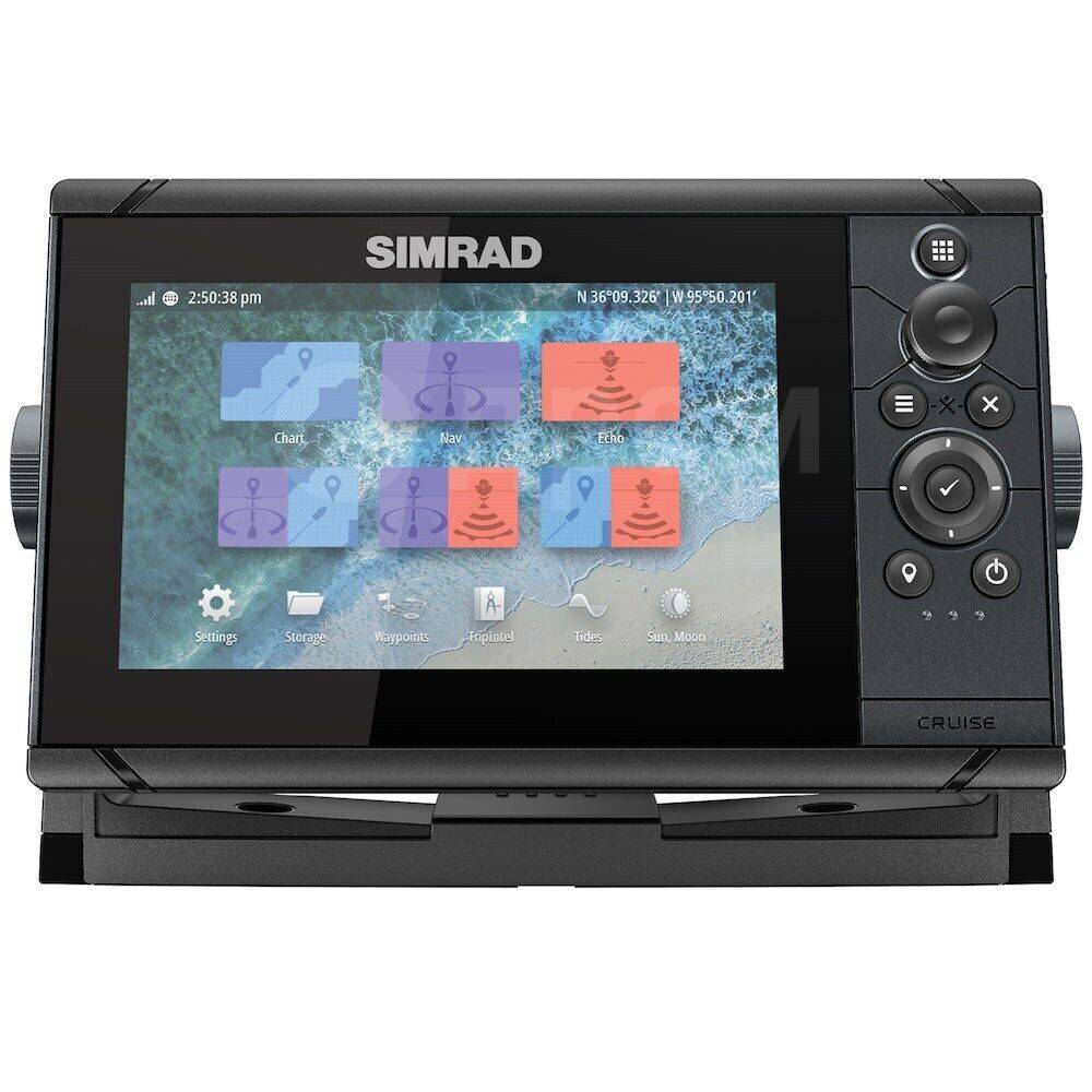 Ехолот-картплоттер SIMRAD Cruise - 7, ROW Base Chart, 83/200 XDCR 000-14999-001