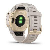 Спортивний годинник Garmin Fenix 6S Solar Edition Light Gold with Light Sand Band 010-02409-11