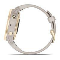 Спортивний годинник Garmin Fenix 6S Solar Edition Light Gold with Light Sand Band 010-02409-11