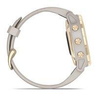 Спортивний годинник Garmin Fenix 6S Solar Edition Light Gold with Light Sand Band 010-02409-11