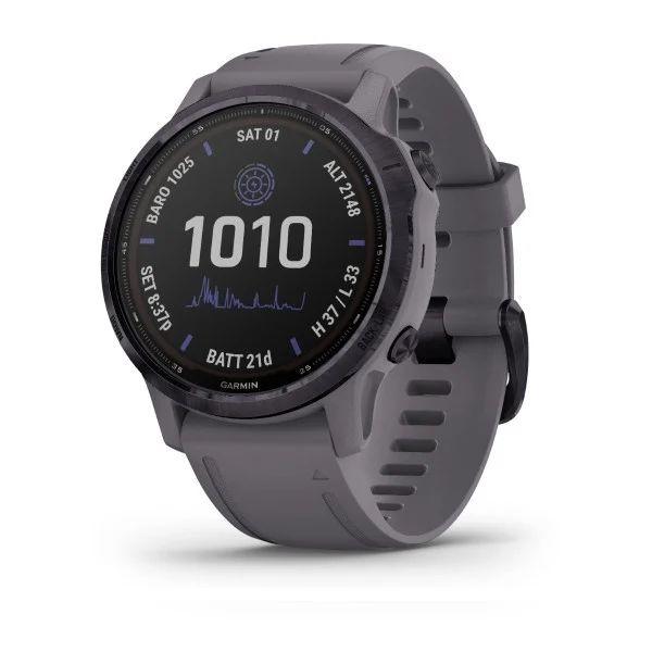 Спортивний годинник Garmin Fenix 6S Pro Solar Amethyst Shale Band 010-02409-15