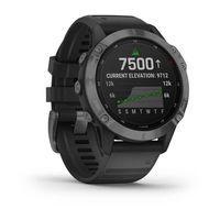 Спортивний годинник Garmin Fenix 6 Pro Solar Slate Gray Black Band 010-02410-15
