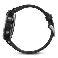 Мультиспортивний годинник Garmin Fenix 5 Silver with Black Band 010-01688-03